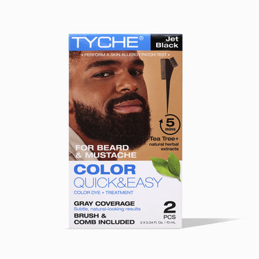Tyche Color Quick & Easy – Jet Black (Beard & Mustache)
